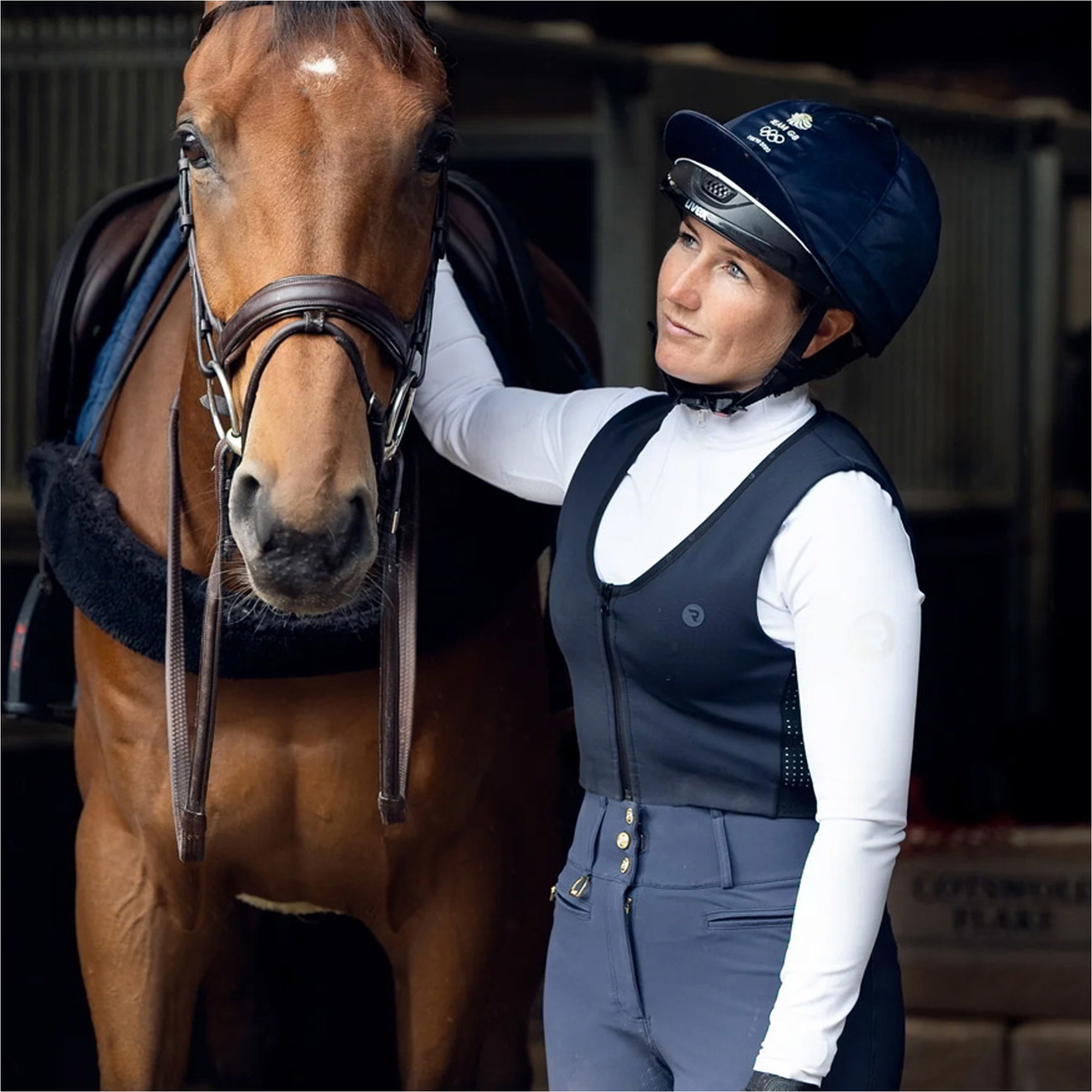 2026 Racesafe Damen MotionLite Body Protector MLA - Midnight